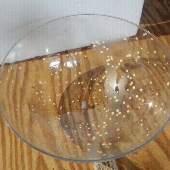 Hemisphere Plastic Dome 12 Craft Science Easter Cosplay Project Lot of 2 - Picture 6 of 6